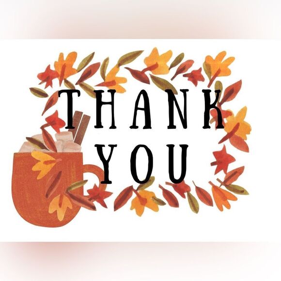 50 Personalized Poshmark Thank You Cards - Picture 1 of 2